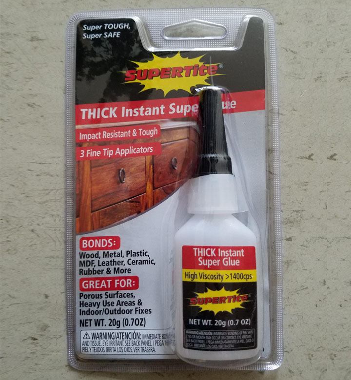SUPER GLUE EXTRA STRONG INDUSTRIAL STRENGTH MEGA FIX 20G ADHESIVE WOOD METAL